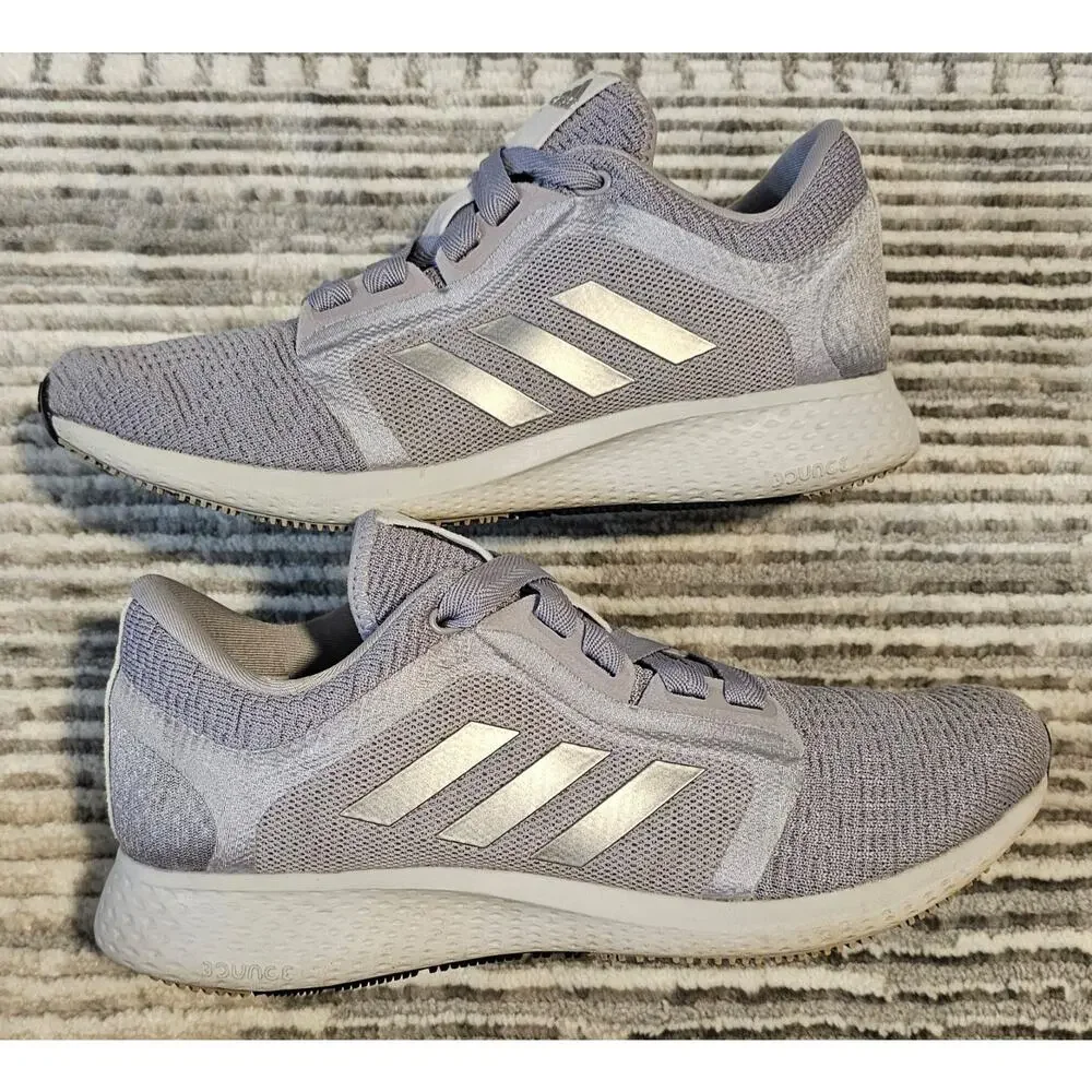 Adidas Edge Lux 4 Bounce Grey Silver Women's Size 8.5 Running Shoes FW9260